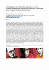 Research paper thumbnail of Interdisciplinary and Multimedia Approaches to Literary Criticism: Visualizing the Narratives of Progressive Writers Pash, Ismat Chughtai, and Saadat Hasan Manto