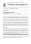 Research paper thumbnail of A Case Report on: Dyskeratosis Congenital