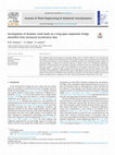 Research paper thumbnail of Investigation of dynamic wind loads on a long-span suspension bridge identified from measured acceleration data