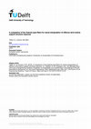 Research paper thumbnail of A comparison of two Kalman-type filters for robust extrapolation of offshore wind turbine support structure response