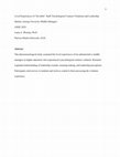 Research paper thumbnail of Lived Experiences of "Invisible" Staff: Psychological Contract Violations and Leadership Identity Among University Middle Managers ASHE 2024