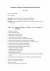 Research paper thumbnail of Companion to Studies on Contemporary Philosophy of Logic