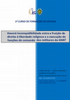 Research paper thumbnail of Direito Constitucional e a liberdade religiosa.