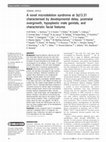 Research paper thumbnail of A novel microdeletion syndrome at 3q13.31 characterised by developmental delay, postnatal overgrowth, hypoplastic male genitals, and characteristic facial features