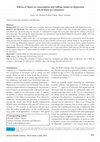 Research paper thumbnail of Effects of black tea consumption and caffeine intake on depression risk in black tea consumers