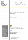 Research paper thumbnail of Economic Growth and Poverty Dynamics