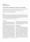 Research paper thumbnail of Characterization of termetallic Pt-Ir-Au catalysts for NO decomposition