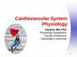 Research paper thumbnail of Cardiovascular physiology 2025