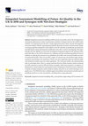 Research paper thumbnail of Integrated Assessment Modelling of Future Air Quality in the UK to 2050 and Synergies with Net-Zero Strategies