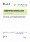 Research paper thumbnail of SozioNet: Networking Social Science Resources