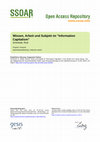 Research paper thumbnail of Wissen, Arbeit und Subjekt im "Information Capitalism