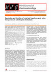 Research paper thumbnail of Expression and function of renal and hepatic organic anion transporters in extrahepatic cholestasis