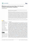 Research paper thumbnail of Distribution and Conservation Status of the Mountain Wetlands in the Romanian Carpathians