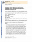 Research paper thumbnail of Associations Between Injection Risk and Community Disadvantage Among Suburban Injection Drug Users in Southwestern Connecticut, USA