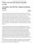 Research paper thumbnail of Jerusalem the Old City: Aqabat es-Saraya Street