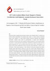 Research paper thumbnail of 60-72 Aylık Çocukların Bilişsel, Sosyal- Duygusal ve Özbakım Yeterliklerinin Çeş