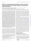 Research paper thumbnail of IMC1b Is a Putative Membrane Skeleton Protein Involved in Cell Shape, Mechanical Strength, Motility, and Infectivity of Malaria Ookinetes*