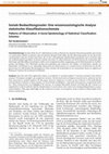 Research paper thumbnail of Patterns of observation: A social epistemology of statistical classification schemes