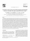 Research paper thumbnail of A feasibility study on mean areal rainfall estimation and hydrologic response in the Blue Nile region using METEOSAT images