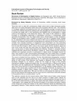 Research paper thumbnail of Book Review: Structures of Participation in Digital Culture (Karaganis, ed.)