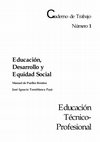 Research paper thumbnail of Educación, desarrollo y equidad social