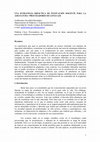 Research paper thumbnail of UNA ESTRATEGIA DIDÁCTICA DE INNOVACIÓN DOCENTE PARA LA ASIGNATURA “PROCESADORES DE LENGUAJE