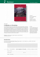 Research paper thumbnail of Grätz, Tilo. 2010. Goldgräber in Westafrika. Berlin: Reimer Verlag.