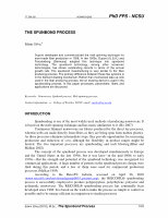 Research paper thumbnail of The Spunbond Process