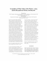 Research paper thumbnail of Geopolitics of Film: Valley of the Wolves - Iraq and Its Reception in Turkey and Beyond