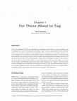 Research paper thumbnail of For Those About to Tag