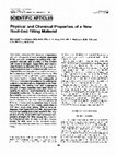 Research paper thumbnail of Physical and chemical properties of a new root-end filling material