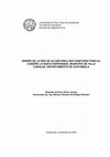 Research paper thumbnail of Diseño de la red de alcantarillado sanitario para el caserío la Nueva Esperanza, Municipio de Villa Canales, Departamento de Guatemala