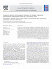 Research paper thumbnail of Comparison between electromagnetic induction and fluxgate gradiometer measurements on the buried remains of a 17th century castle