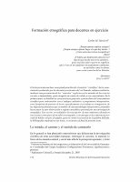 Research paper thumbnail of formación etnográfica