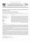 Research paper thumbnail of Expectations as a key to understanding actor strategies in the field of fuel cell and hydrogen vehicles