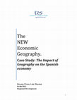 Research paper thumbnail of The NEG* New Economic Geography - Impact of Geography on the Spanish economy'' - Vrije Universiteit Brussels, Institute for European Studies (VUB - IES), Brussels, 2010. (EN) - ii.