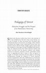 Research paper thumbnail of "Pedagogy of Unrest: Education Struggles and the Prospect of an Autonomous University" [A Roundtable]