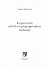 Research paper thumbnail of L'equivocatio nella lirica galego-portoghese medievale