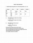 Research paper thumbnail of TOEFL structure and written expression strategies: Subject-Verb Agreement (LESSON 1)