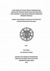 Research paper thumbnail of STUDI KORELATIF ANTARA TINGKAT PENDIDIKAN DAN KEBUDAYAAN TERHADAP PENGETAHUAN DAN PEMAHAMAN PARA PEDAGANG DI PASAR BADAK KABUPATEN PANDEGLANG MENGENAI PANCASILA