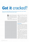 Research paper thumbnail of Got it Cracked?