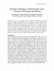 Research paper thumbnail of Relating vocabulary in mathematical tasks to aspects of reading and solving