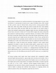 Research paper thumbnail of Journaling for Enhancement of Self-Direction in Language Learning