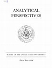 Research paper thumbnail of Analytical Perspectives, Executive Office of the President, OMB, pp. 72-76