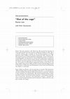 Research paper thumbnail of Out of the cage. 