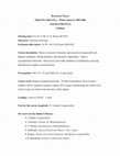 Research paper thumbnail of Recursion Theory Math 291A/Phil
   351A