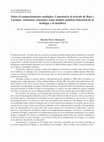 Research paper thumbnail of Sobre el comportamiento analógico: comentario al artículo de Ruíz y Luciano: Relacionar relaciones como modelo analítico-funcional  de la analogía y la metáfora. (2012).