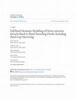 Research paper thumbnail of Full band atomistic modeling of homo-junction InGaAs band-to-band tunneling diodes including band gap narrowing