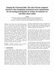 Research paper thumbnail of Taming the Chatroom Bob: The role of brain-computer interfaces that manipulate prefrontal cortex optimization for increasing participation of victims of traumatic sex and other abuse online