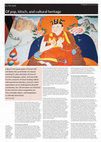 Research paper thumbnail of 2012 MAGAZINE ARTICLE: Of Pop, Kitsch, and Cultural Heritage: A Meditation on Cultural Heritage and Its Intimate Relationship with History